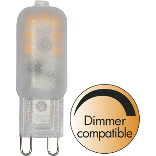 LED lampa G9 | Halo LED | 1.5W | dimbar